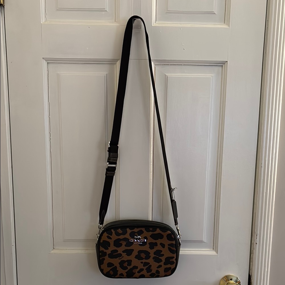 COACH Leopard Print Crossbody Bag